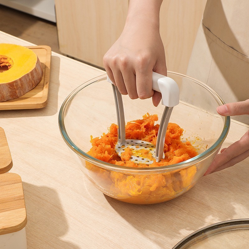 Kitchen Gadgets For Cooking - Manual Potato Masher Handheld Kitchen Utensil