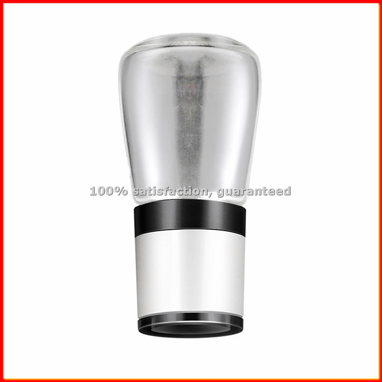 Kitchen Gadgets Usa - Manual Salt Pepper Grinder Transparent Glass