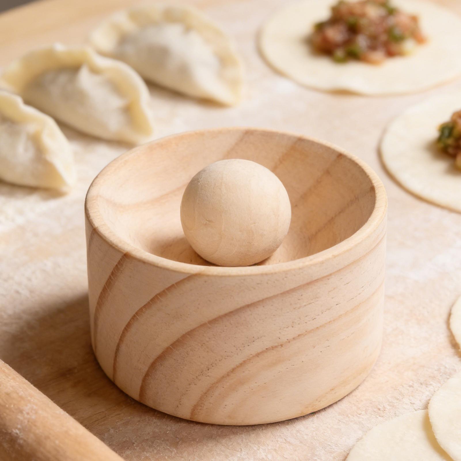 Kitchen Gadgets Dumpling Maker - Dumpling Maker Non-Stick Wooden Manual Kitchen