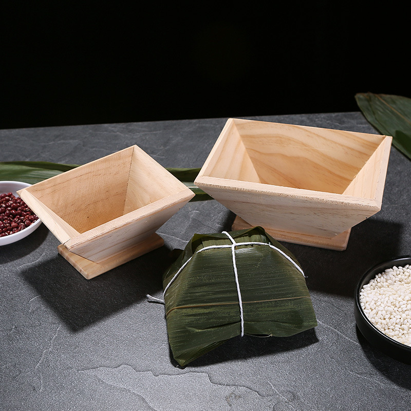 Wooden Zongzi Mold Dragon Boat - Kitchen Gadgets Dumpling Maker 评论和价格
