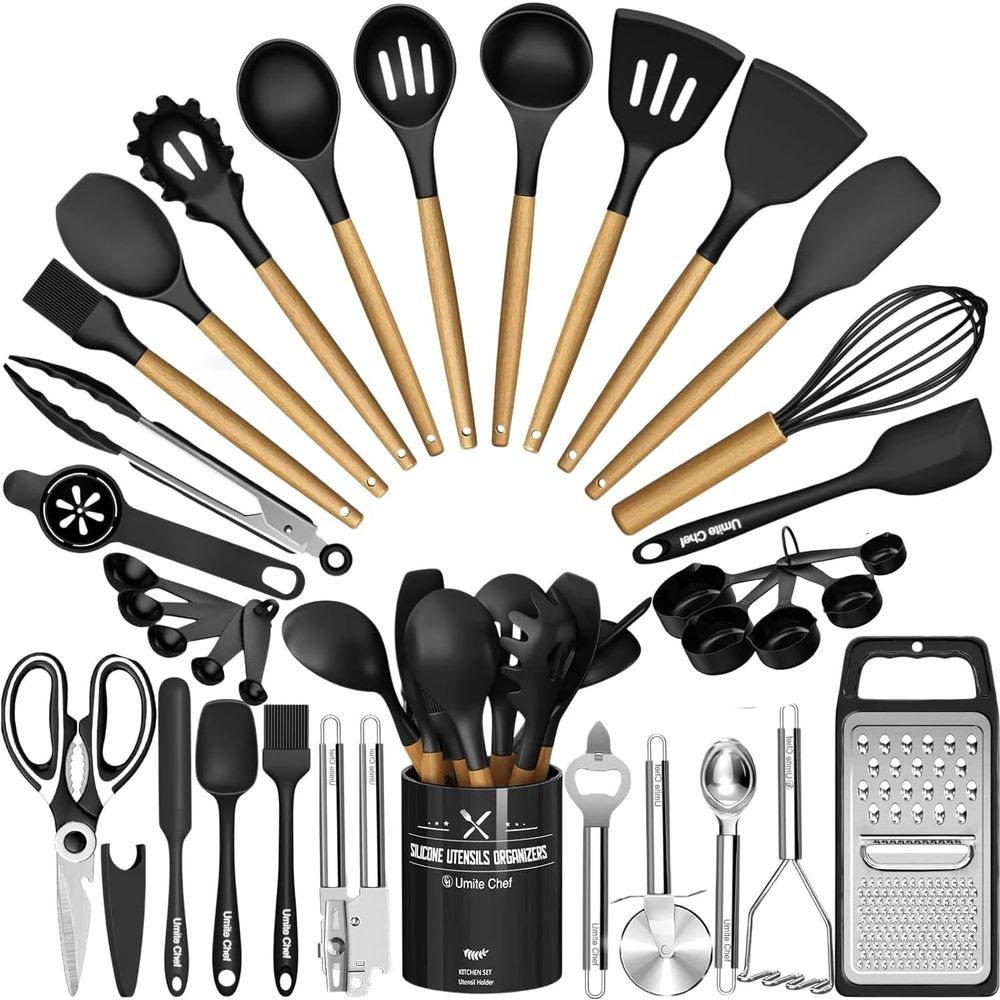 Kitchen Utensils Set - 34PCS S - Kitchen Gadgets For Cooking 评论和价格