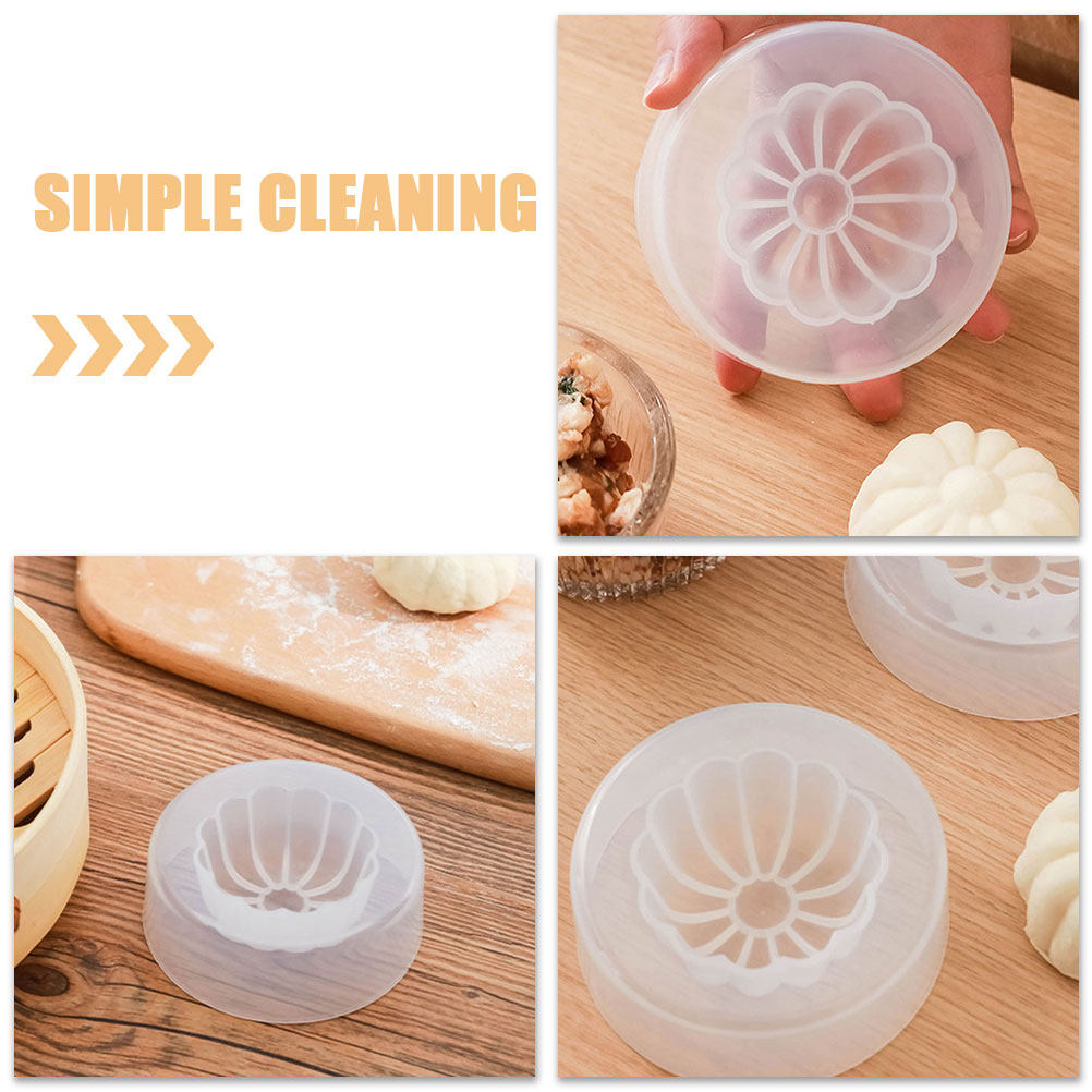 4Pcs Baozi Mold Dough Shaping  - Kitchen Gadgets Dumpling Maker 评论和价格