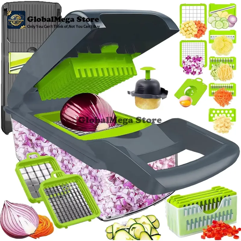 2026 Latest Pro-Series 16-in-1 - Mandoline Slicer 评论和价格