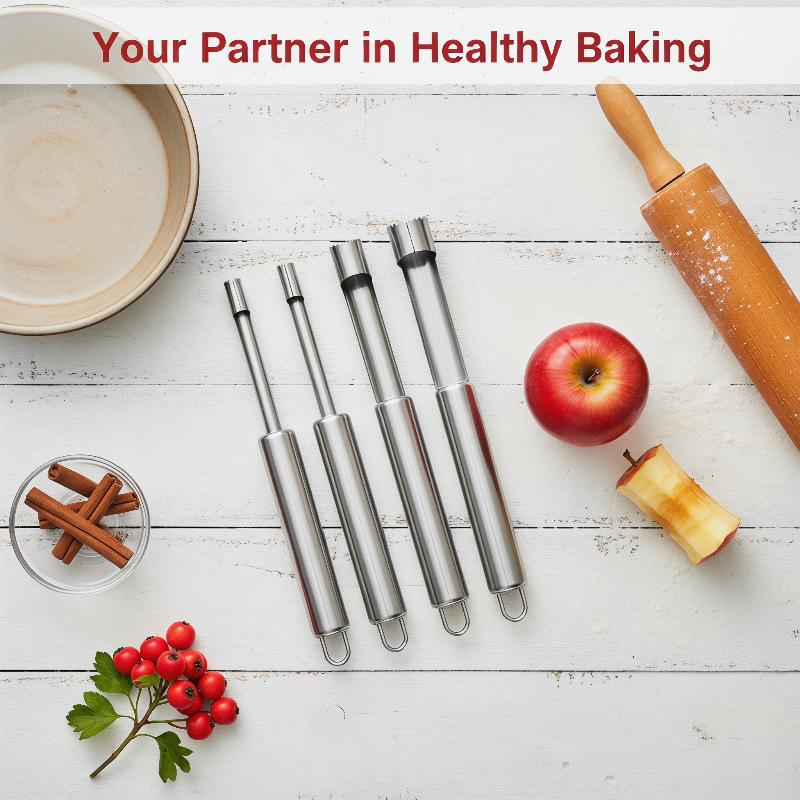 4pcs Fruit Core Remover Cutter - Kitchen Gadgets Usa 评论和价格