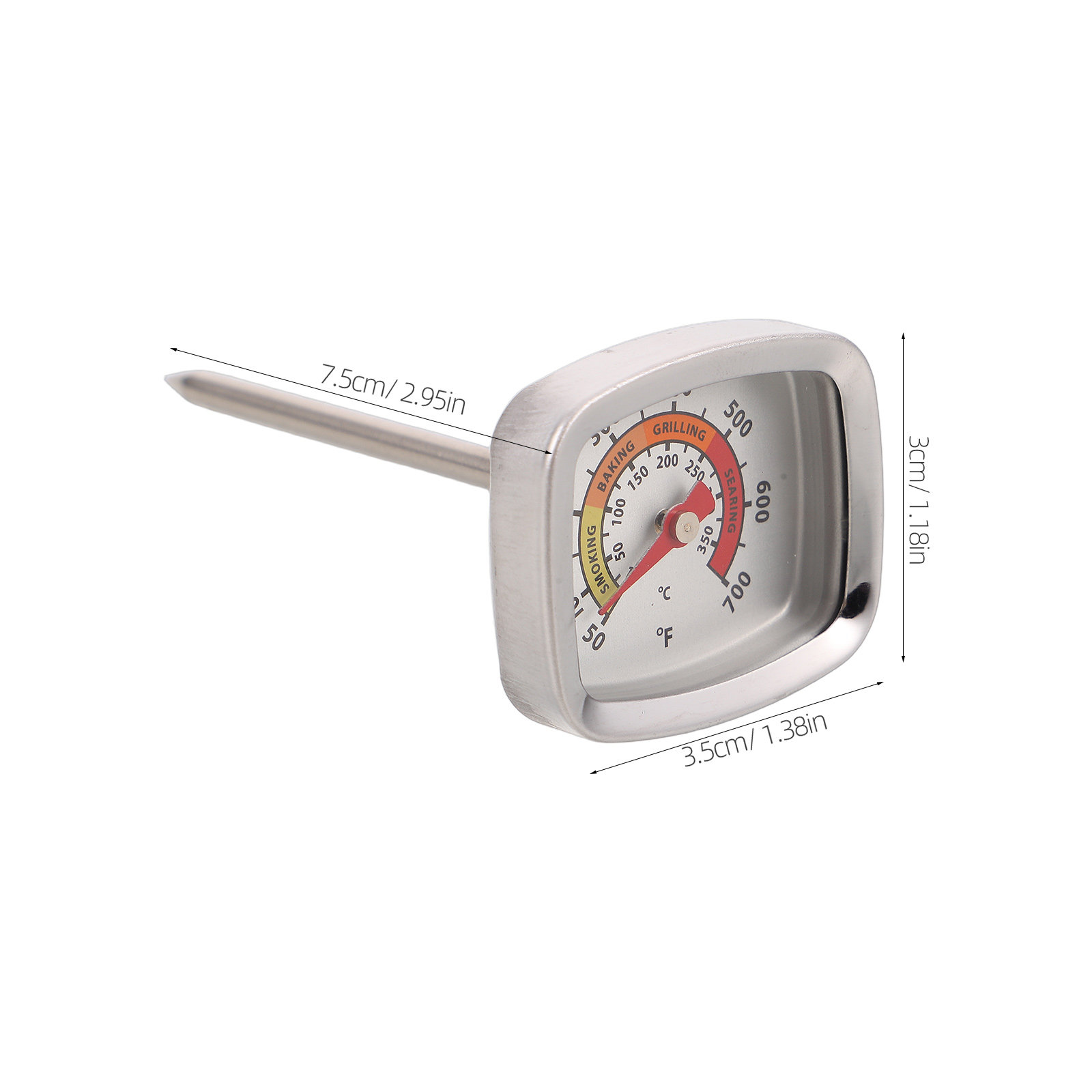 Bbq Grill Temperature Gauge St - Instant Read Thermometer 评论和价格