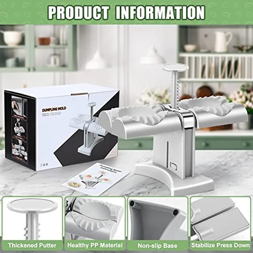 Automatic Dumpling Maker Press - Kitchen Gadgets Dumpling Maker 评论和价格