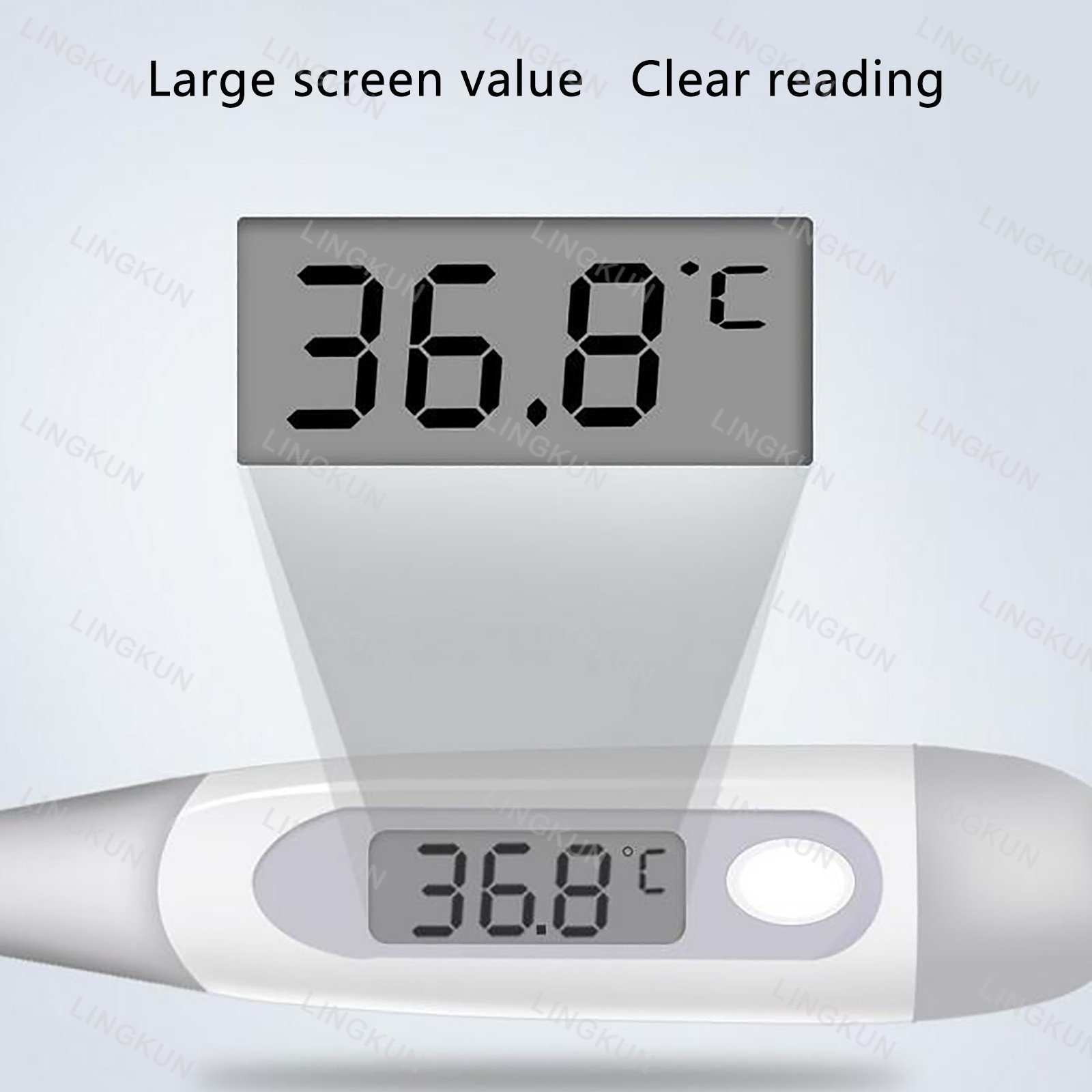 Thermometer for Adults, Soft H - Instant Read Thermometer 评论和价格