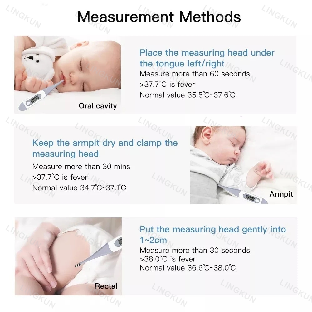 Thermometer for Adults, Soft H - Instant Read Thermometer 评论和价格