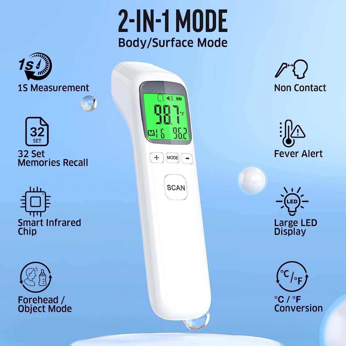 Thermometer for Adults and Kid - Instant Read Thermometer 评论和价格