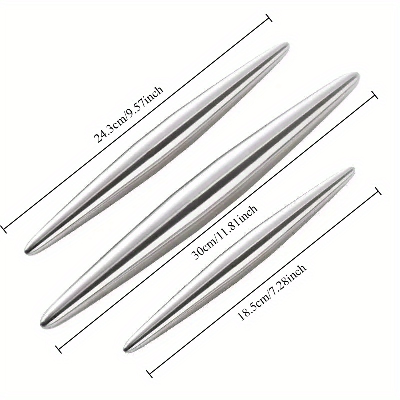 1Pc Stainless Steel Rolling Pi - Kitchen Gadgets Dumpling Maker 评论和价格