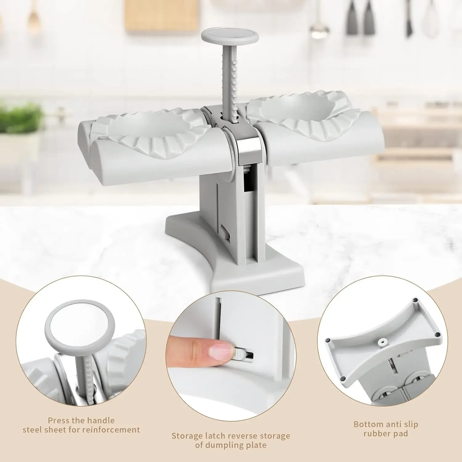 Automatic Dumpling Maker Mould - Kitchen Gadgets Dumpling Maker 评论和价格
