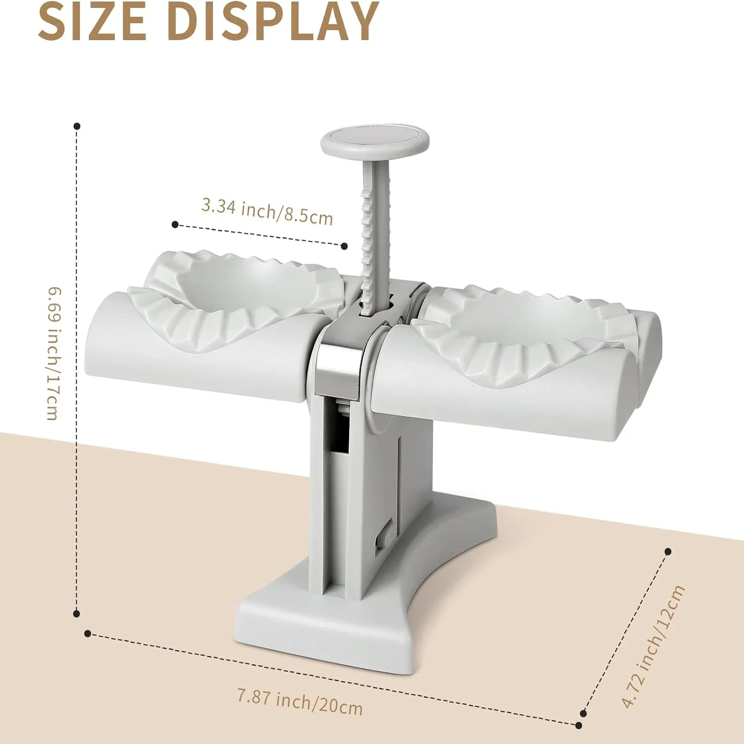 Automatic Dumpling Maker Mould - Kitchen Gadgets Dumpling Maker 评论和价格