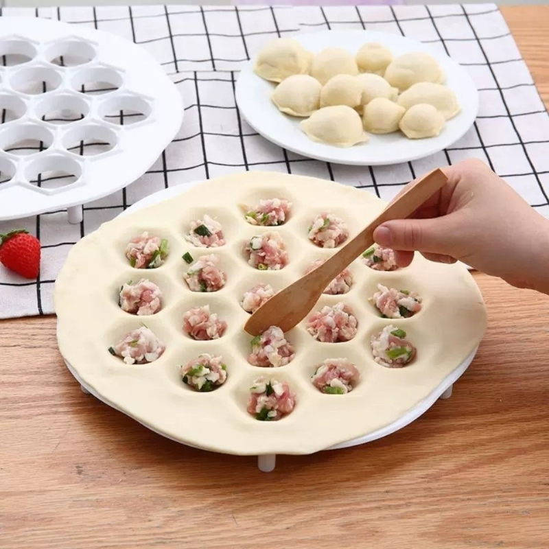 Dumpling Mold 19 Hole Maker La - Kitchen Gadgets Dumpling Maker 评论和价格