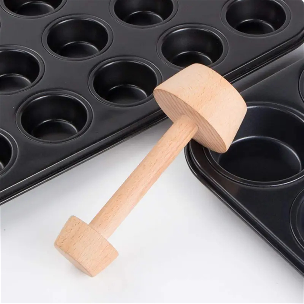 Premium Wooden Egg Tart Mold D - Kitchen Gadgets For Cooking 评论和价格