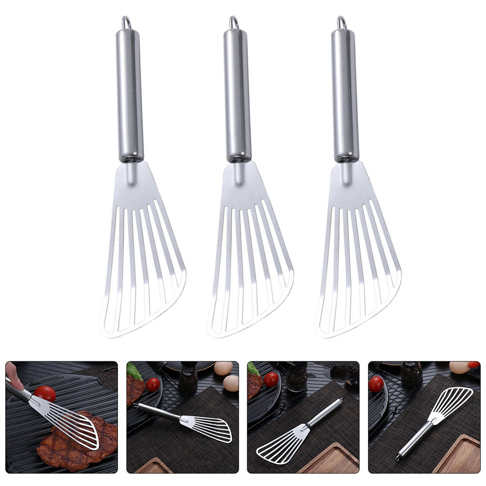 3pcs Stainless Steel Spatula F - Kitchen Gadgets For Cooking 评论和价格
