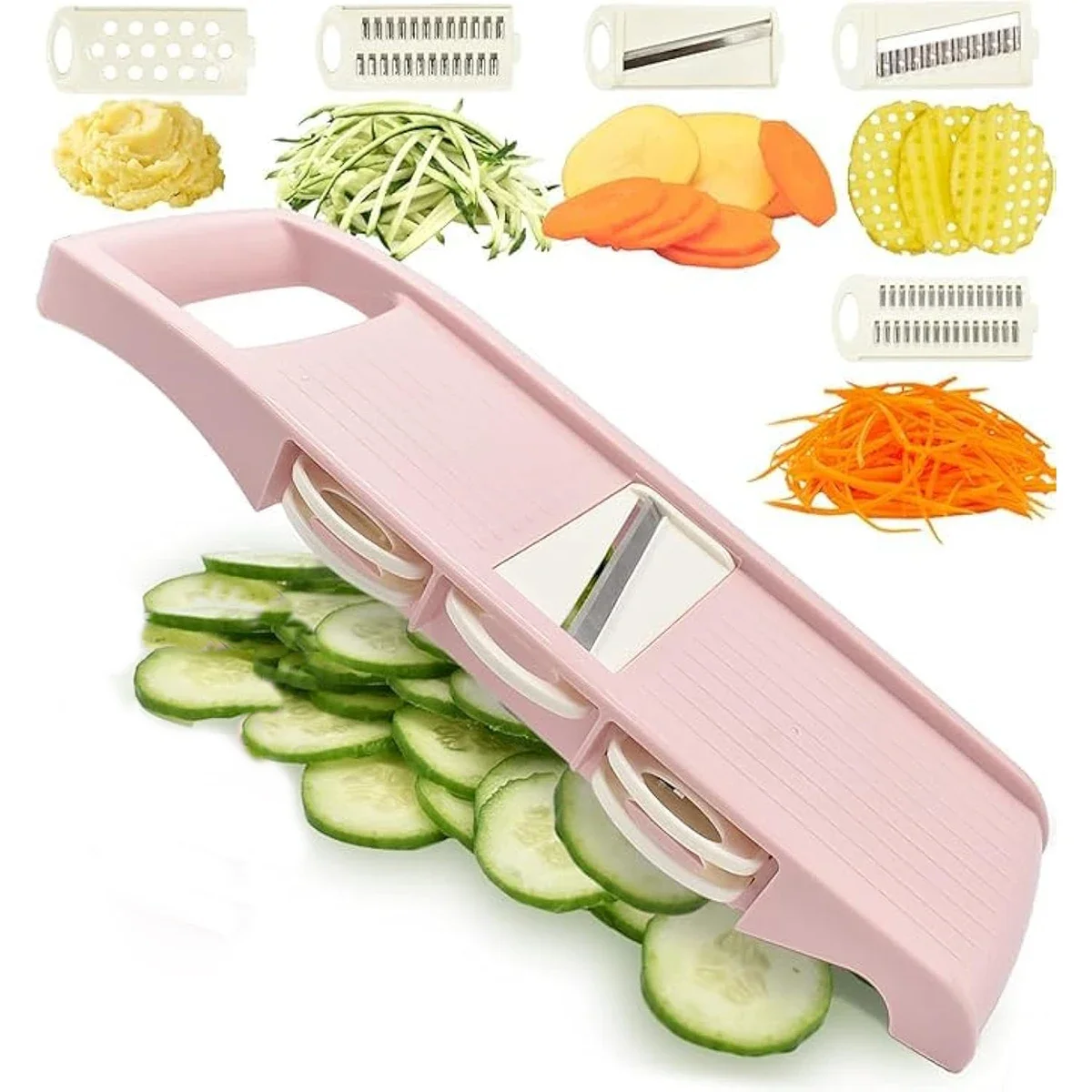5 in 1 Mandoline Slicer for Ki - Mandoline Slicer 评论和价格