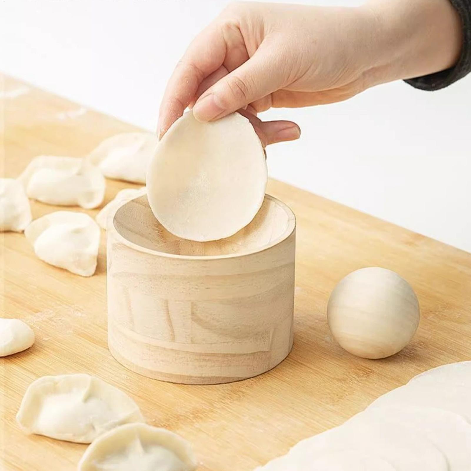 Wooden Dumpling Skin Press Mak - Kitchen Gadgets Dumpling Maker 评论和价格
